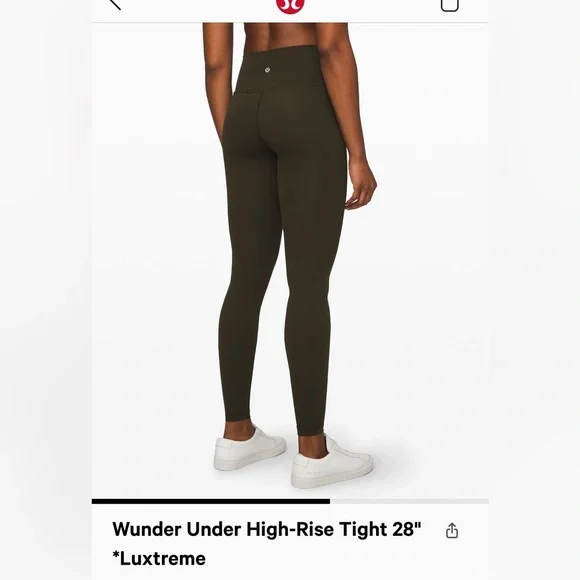 Lululemon high rise leggings - Picture 2 of 8